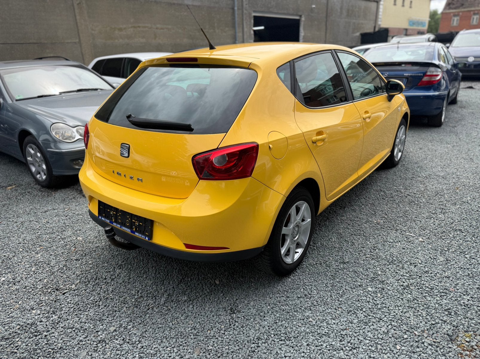 Seat Ibiza 1.4 essence Garantie 12mois, Autos, Achat, Entreprise, Jaune, Boîte manuelle
