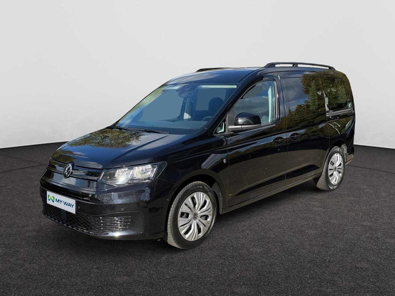 Volkswagen Caddy Maxi Dsl Caddy Maxi 2.0 TDi, Monovolume, Caddy Combi, Zwart, Te koop