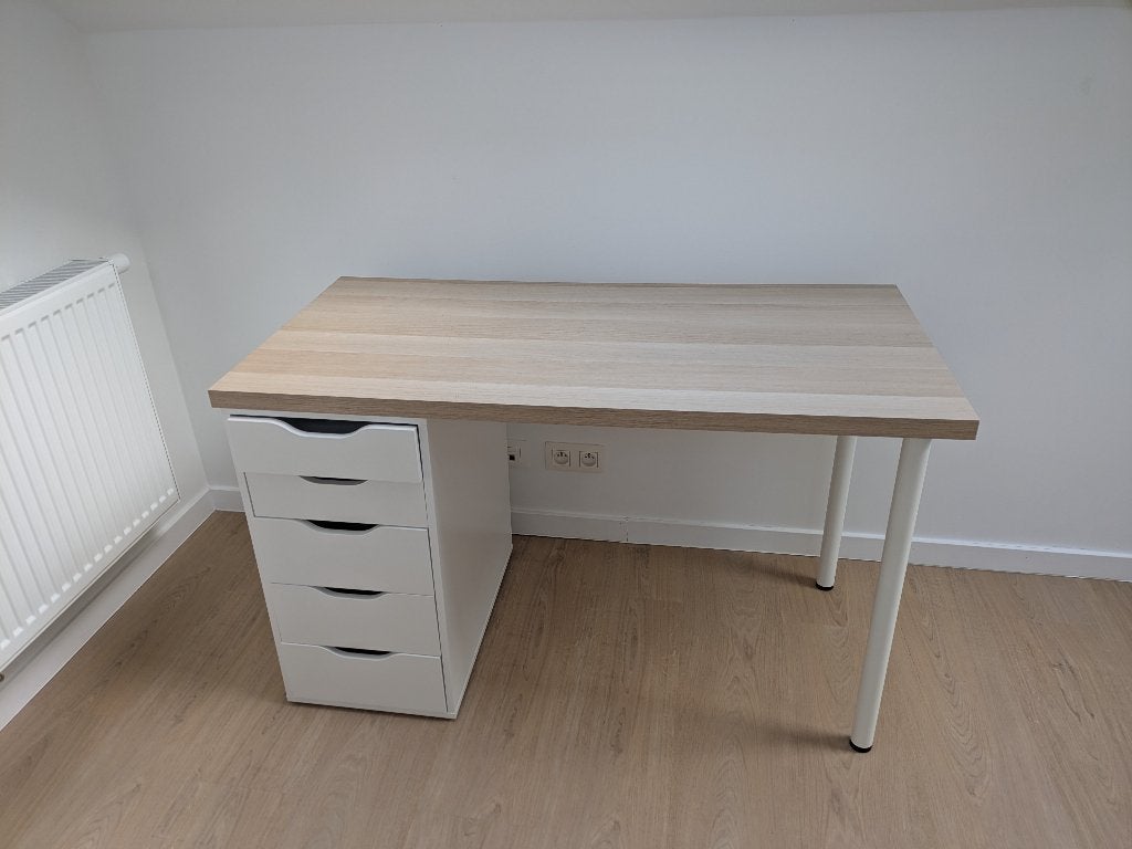 IKEA LAGKAPTEN/ALEX bureau, Ophalen, Zo goed als nieuw, IKEA, Overige typen