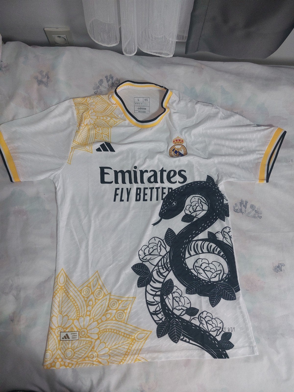jersey real madrid, Ophalen, Maat 52/54 (L), Meerkleurig, Nieuw