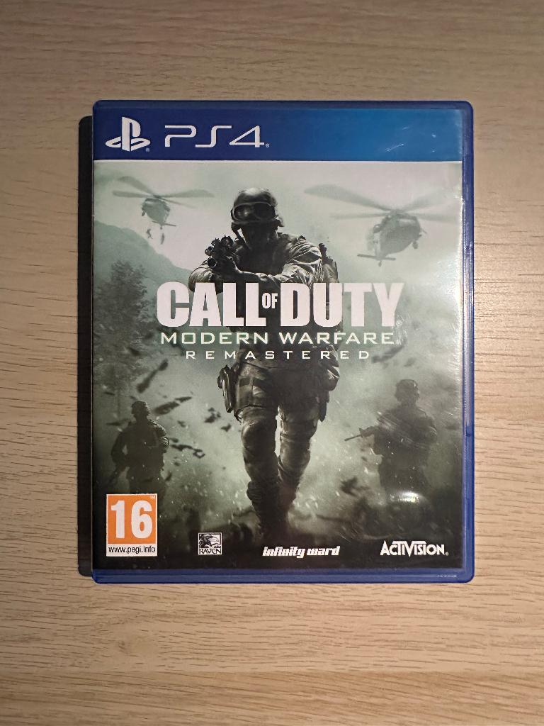 Call of Duty Modern Warfare Remastered PS4, Online, Shooter, 2 spelers, Ophalen of Verzenden