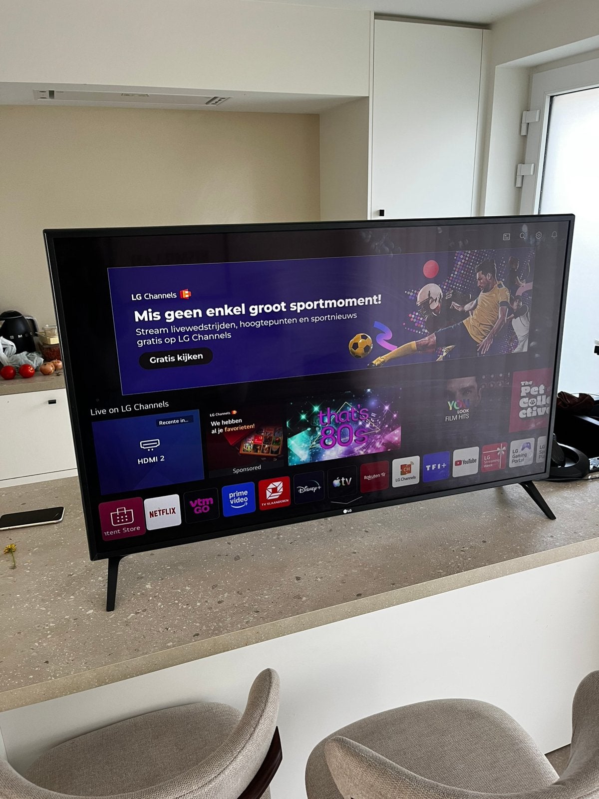 Lg in nieuw staat, Audio, Tv en Foto, Ophalen, Zo goed als nieuw, LG, Smart TV