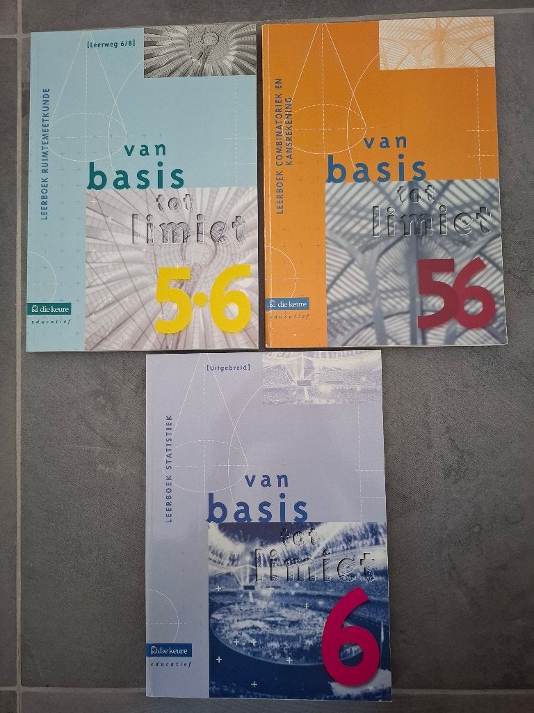 Wiskunde VBTL voor de derde graad secundair onderwijs, Boeken, Ophalen, Zo goed als nieuw, Overige niveaus