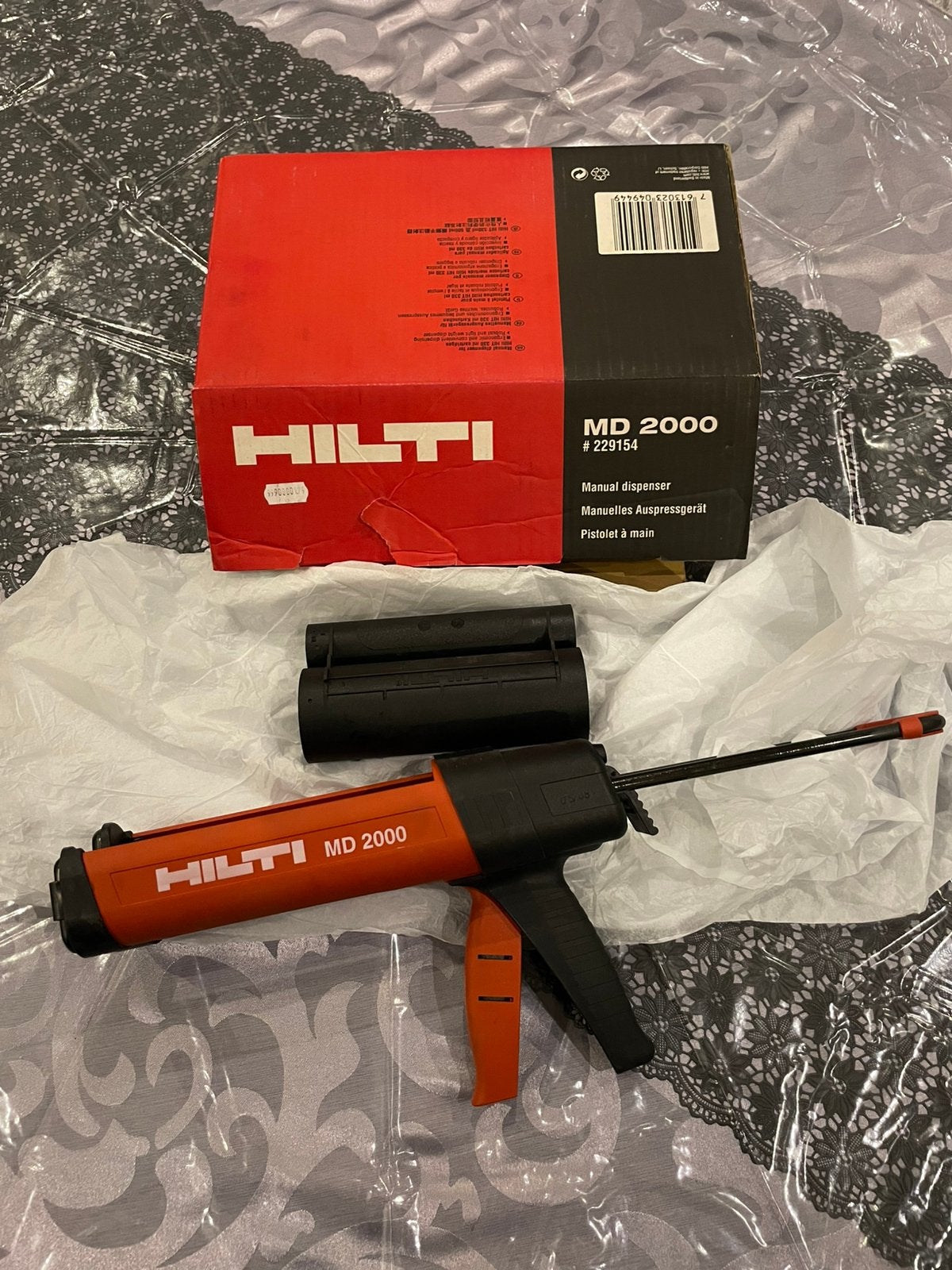Pistolet hilti pour scellements chimiques, Hobby & Loisirs créatifs, Enlèvement, Neuf