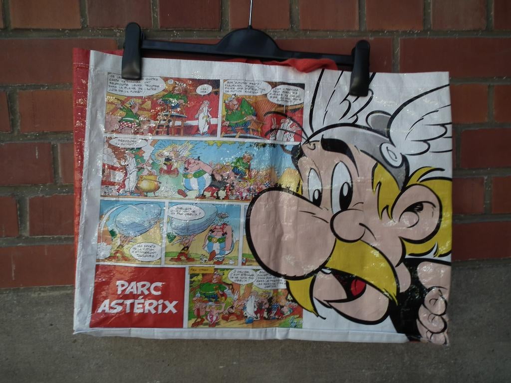 Sac Parc Astérix (Longueur 51 cm/ H 39 cm/ l 21 cm), Envoi, Utilisé, Autres couleurs, Autres types