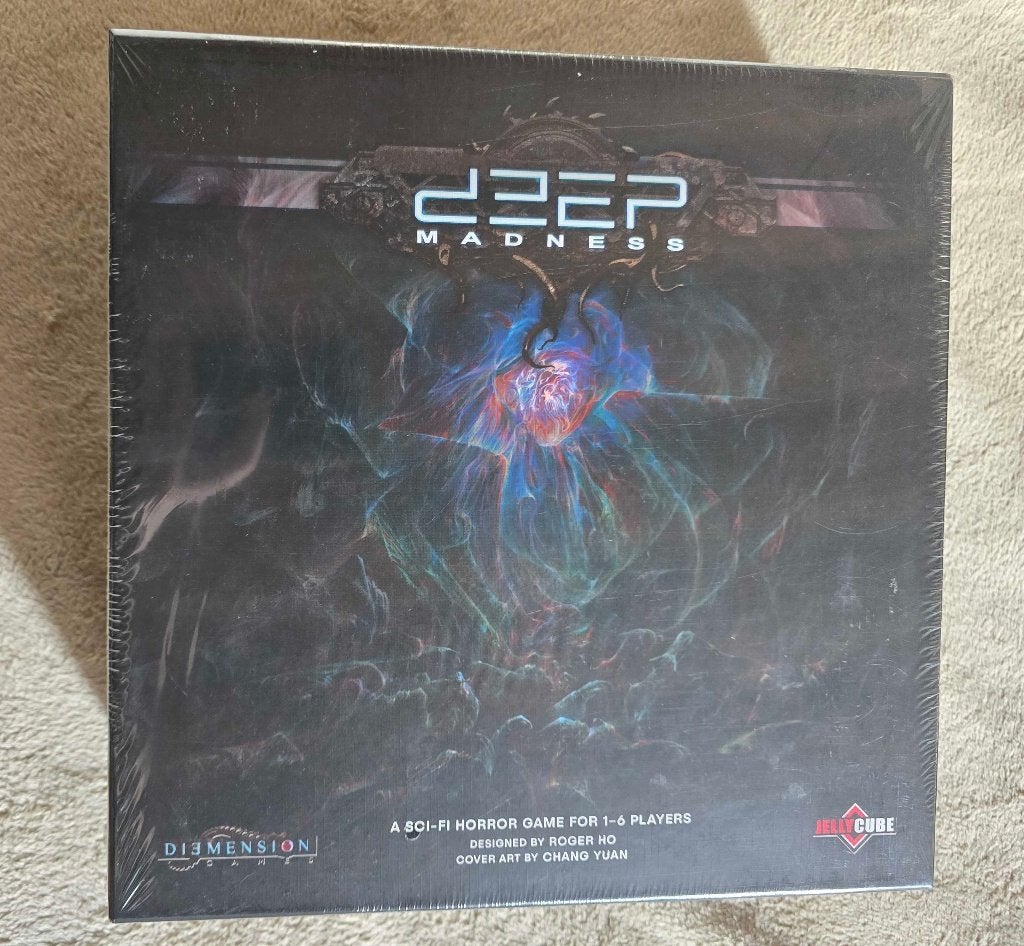 Deep Madness Board Game full collection Kickstarter New, Hobby en Vrije tijd, Een of twee spelers, Ophalen of Verzenden, Nieuw