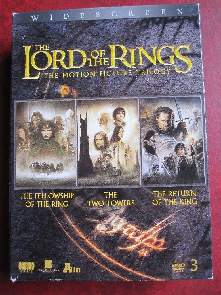The Lord of the Rings - The Motion Picture Trilogy (6 disc), Comprend un boîtier, Enlèvement ou Envoi, Anglais, À partir de 12 ans