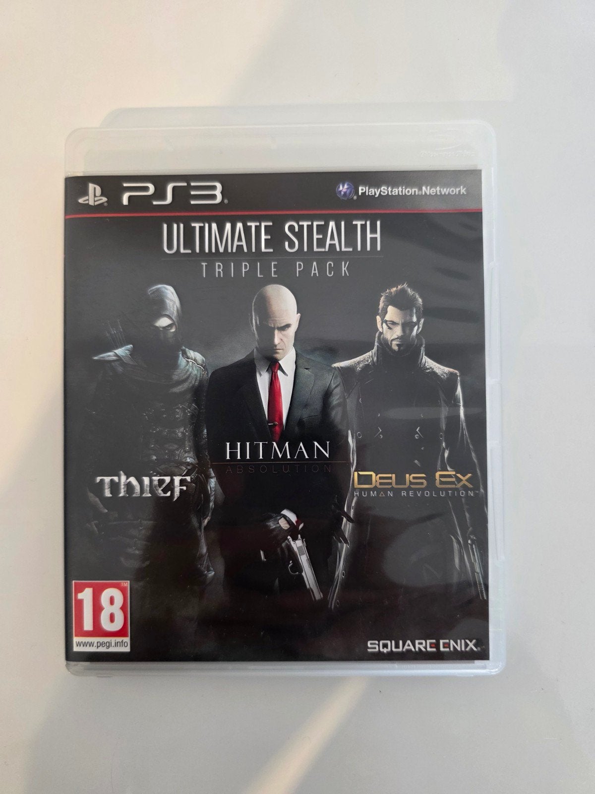 PS3 Ultimate Stealth Triple Pack Complet -, Online, Gebruikt, Vanaf 18 jaar, 1 speler