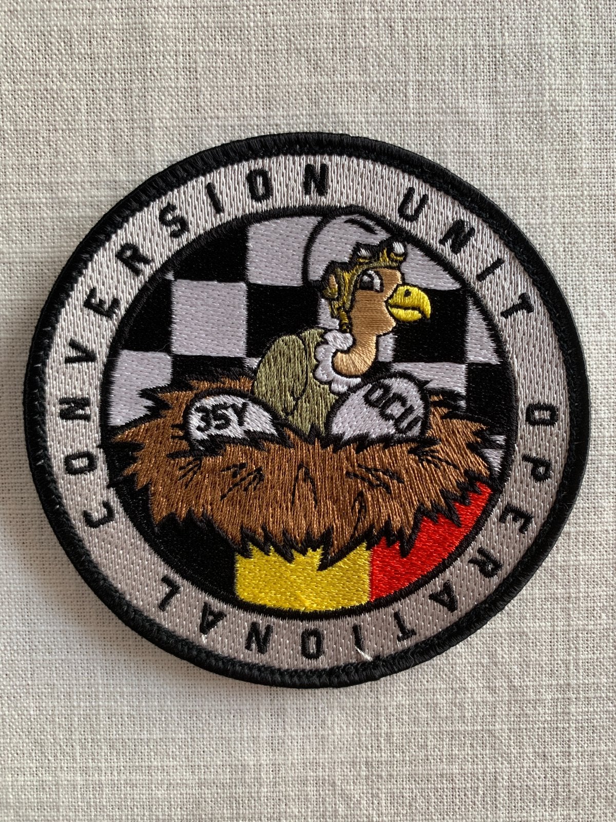 Patch Belgian Air Force OCU Sqn, Collections, Envoi, Comme neuf