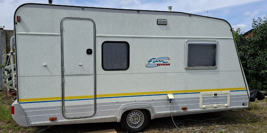 Caravan - 1 ste eigenaar - BÜRSTNER, Caravans en Kamperen, Caravans, Vast bed, Particulier, Bürstner, Douche