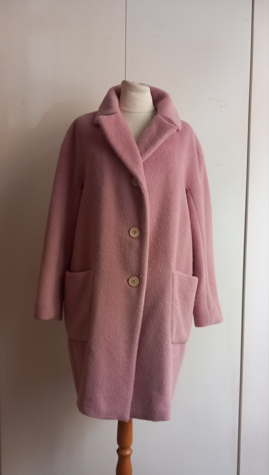 Manteau Max Mara taille 36 neuf, Neuf, Enlèvement ou Envoi, Rose, Taille 36 (S)