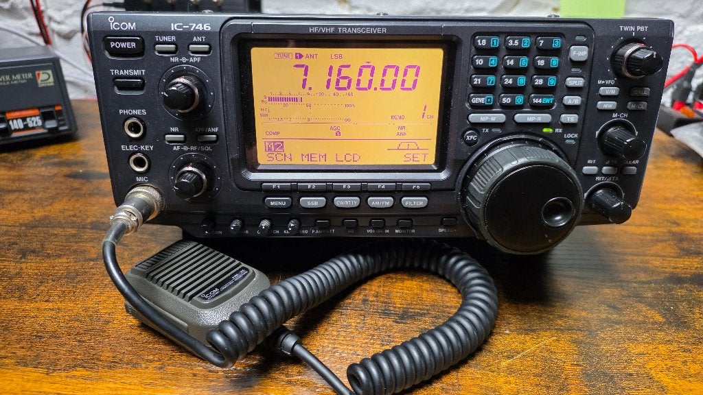 Icom IC-746 HF/VHF, Télécoms, Émetteurs & Récepteurs, Enlèvement ou Envoi, Reconditionné, Émetteur et Récepteur