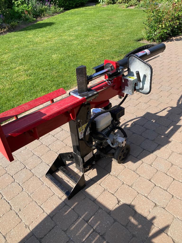Houtkliever woodline met benzine motor honda, Ophalen of Verzenden, Gebruikt, Benzine