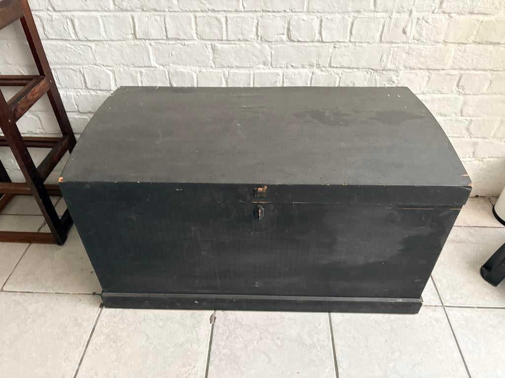 Houten opbergkist, Huis en Inrichting, Ophalen, Gebruikt, 50 tot 100 cm, 50 tot 75 cm