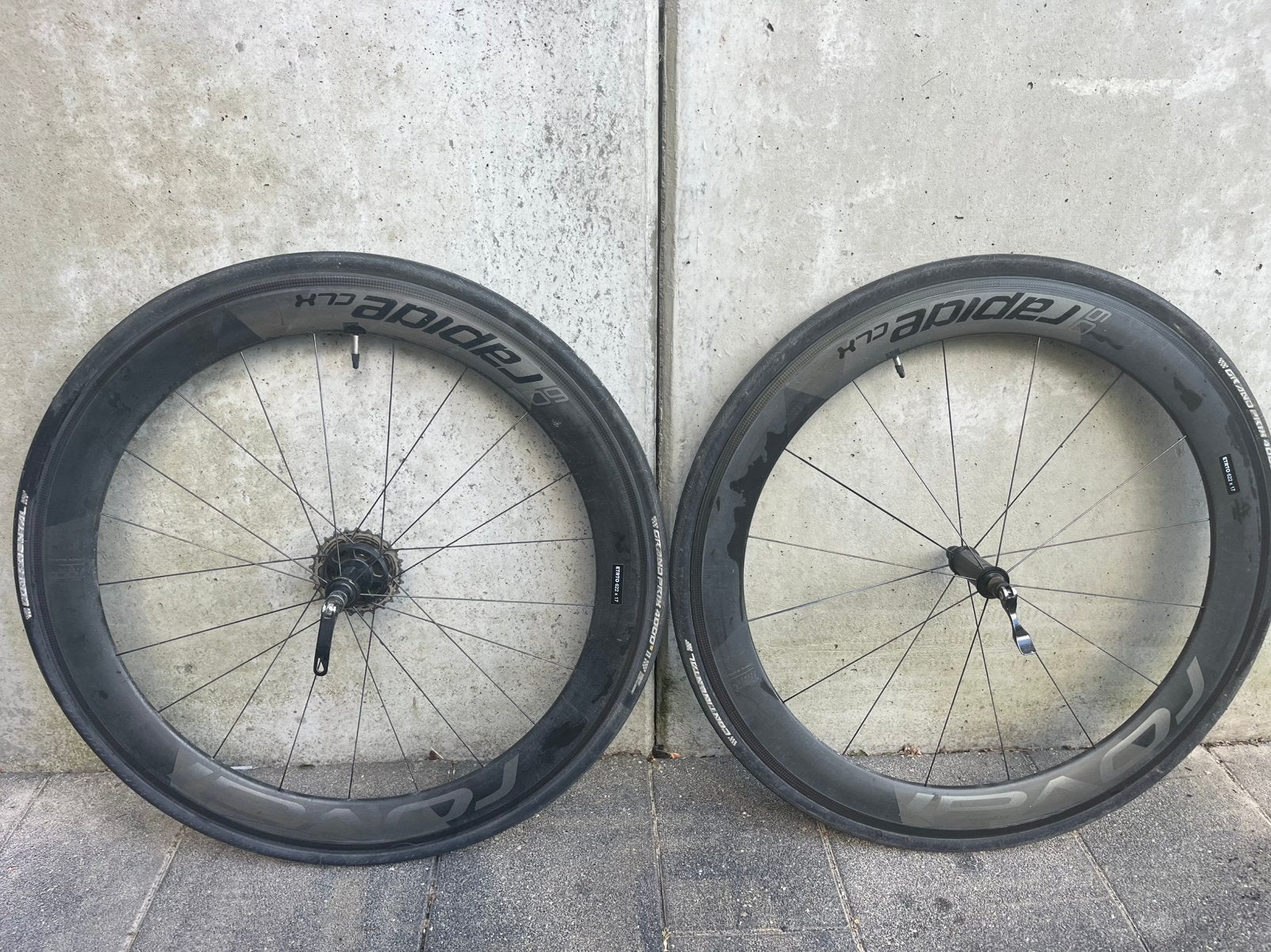 Roval clx 60 carbon, Fietsen en Brommers, Fietsonderdelen, Gebruikt, Racefiets, Carbon, Ophalen