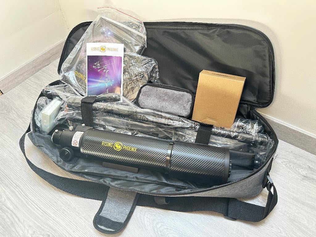 RP 50080 Telescope 625x Zoom Carbon Deluxe – Like New, TV, Hi-fi & Vidéo, Matériel d'optique | Télescopes, Enlèvement, Neuf