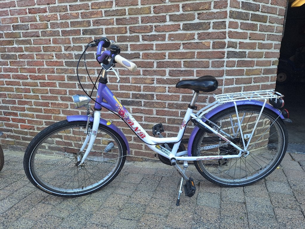 Meisjesfiets, Ophalen, 20 inch of meer, Gebruikt, Velgrem