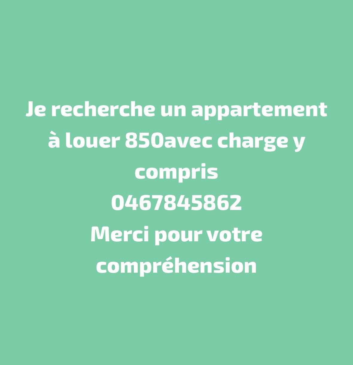 Ik ben op zoek naar een appartement om te huren, Immo, Brussel