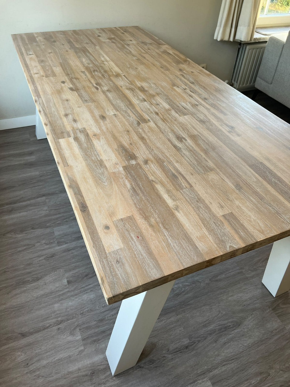 Zeer mooie tafel van Hensel&Hazel, Ophalen, 200 cm of meer, 50 tot 100 cm, Zo goed als nieuw