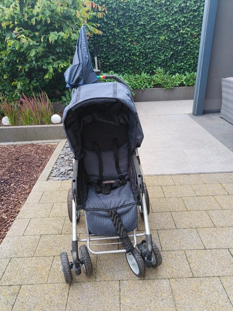 buggy Teutonia: paraplu, regenhoes,..., Kinderen en Baby's, Ophalen, Gebruikt, Overige merken, Regenhoes