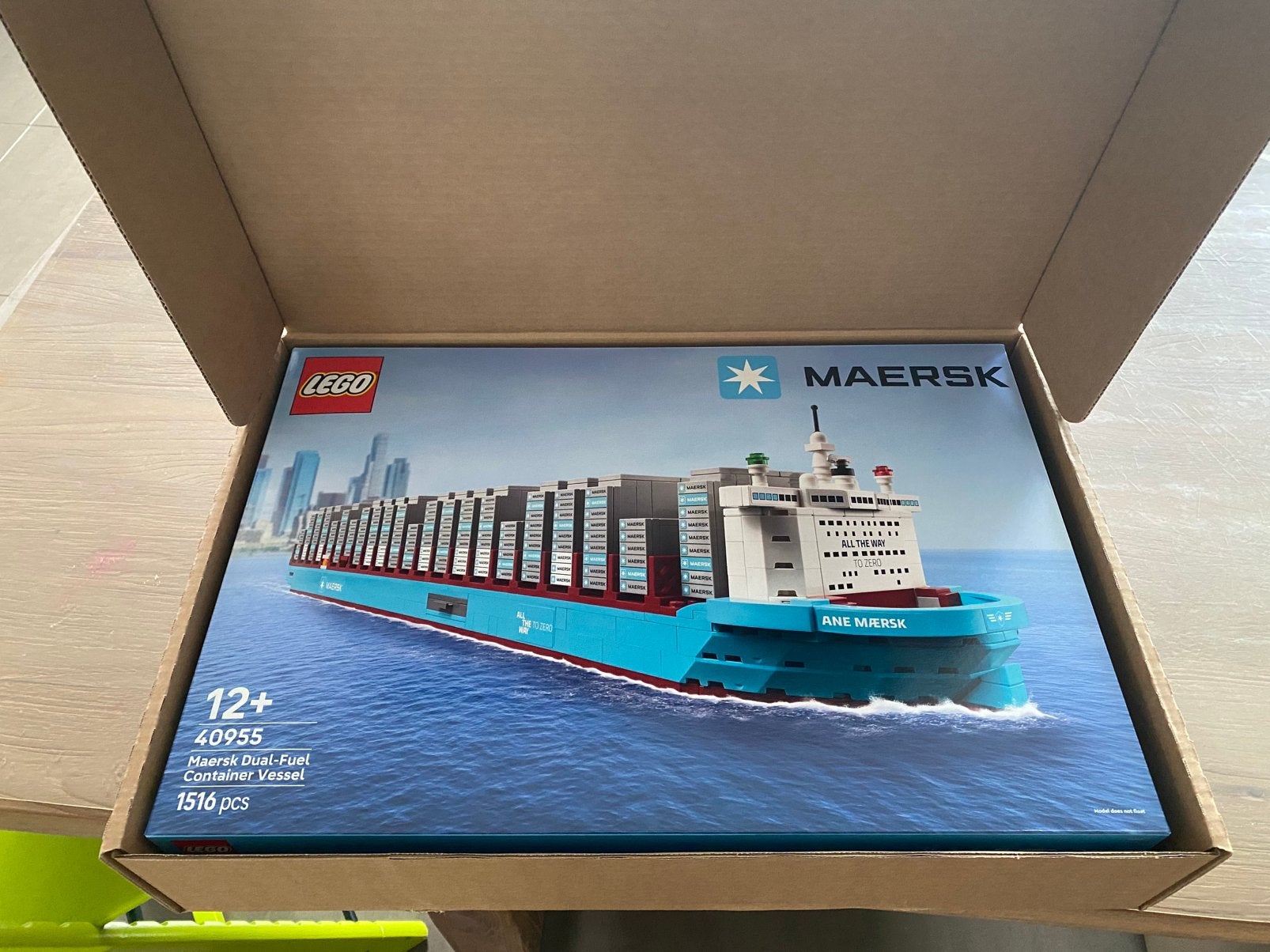 Lego icons 40955 maersk containerschip, Kinderen en Baby's, Speelgoed | Duplo en Lego, Ophalen of Verzenden, Nieuw, Lego, Icons