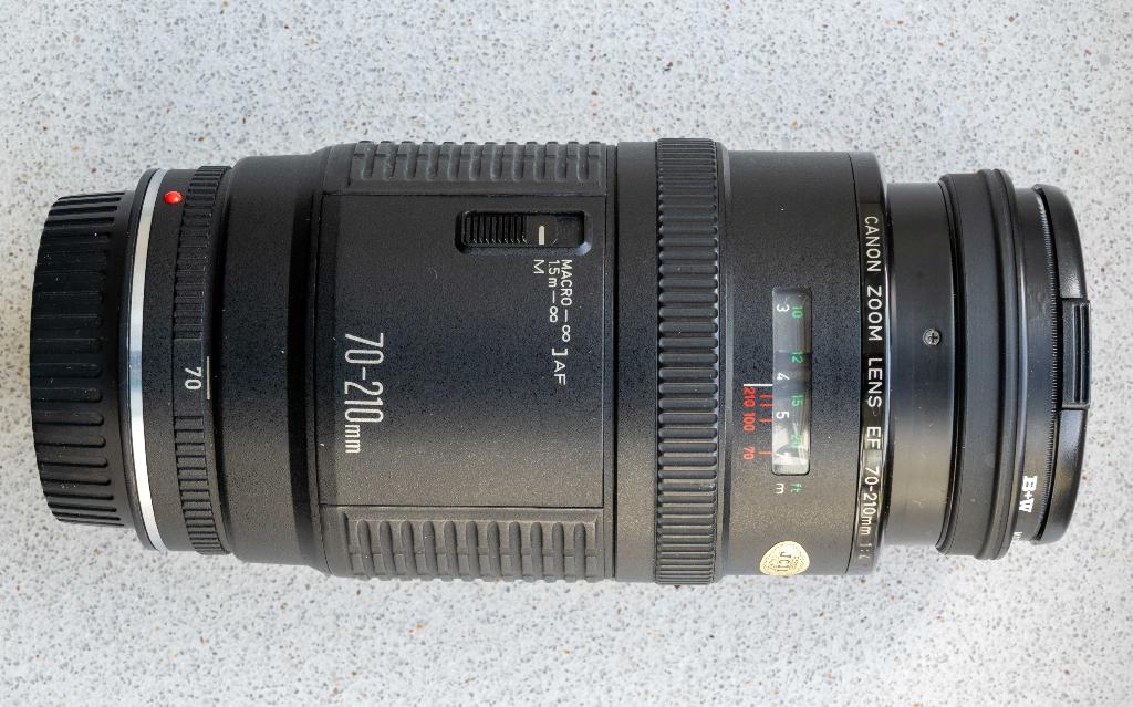 Canon Macro/Zoom lens EF 70-210mm 1:4, Audio, Tv en Foto, Foto | Lenzen en Objectieven, Ophalen, Gebruikt, Macrolens, Zoom