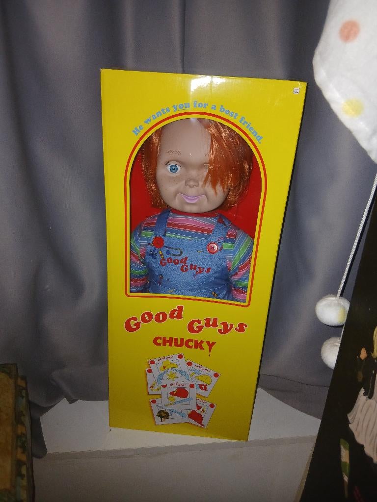 Chucky goog guy lifesize, Verzamelen, Ophalen of Verzenden, Zo goed als nieuw