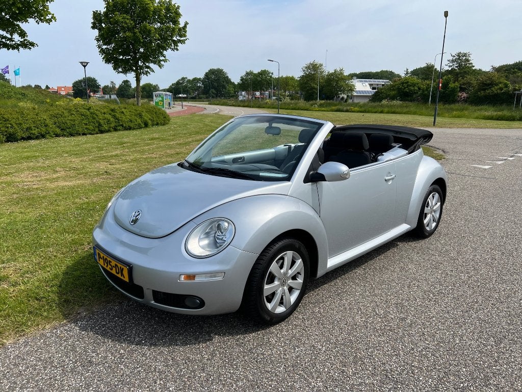 Zeer fraaie VW Beetle Cabrio uit 2007 met slechts 140.000km, Stof, Beetle (Kever), 4 cilinders, Cabriolet