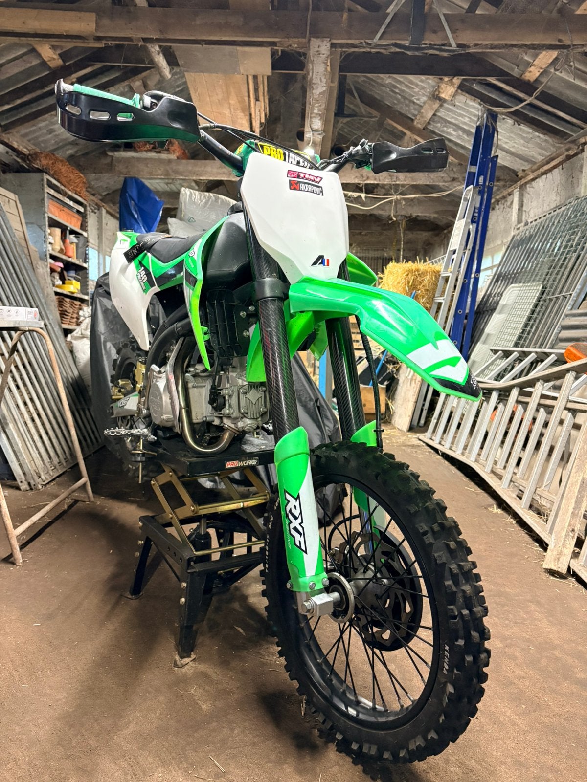 Pitbike rxf 140, Fietsen en Brommers, Ophalen, Gebruikt