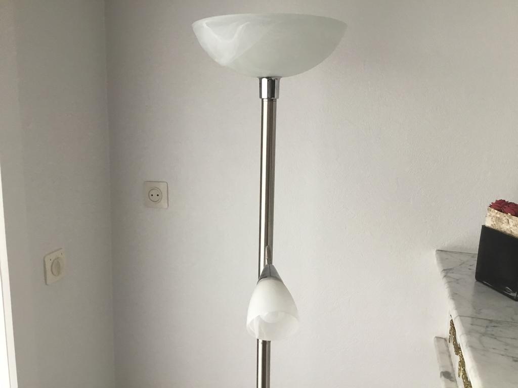 Staande led lamp perfecte staat ., Huis en Inrichting, Ophalen, Zo goed als nieuw, Metaal