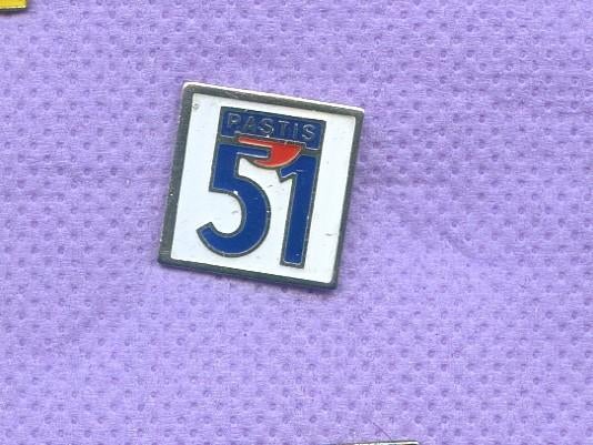 pins alcool pastis 51 xa186, Envoi, Marque, Insigne ou Pin's
