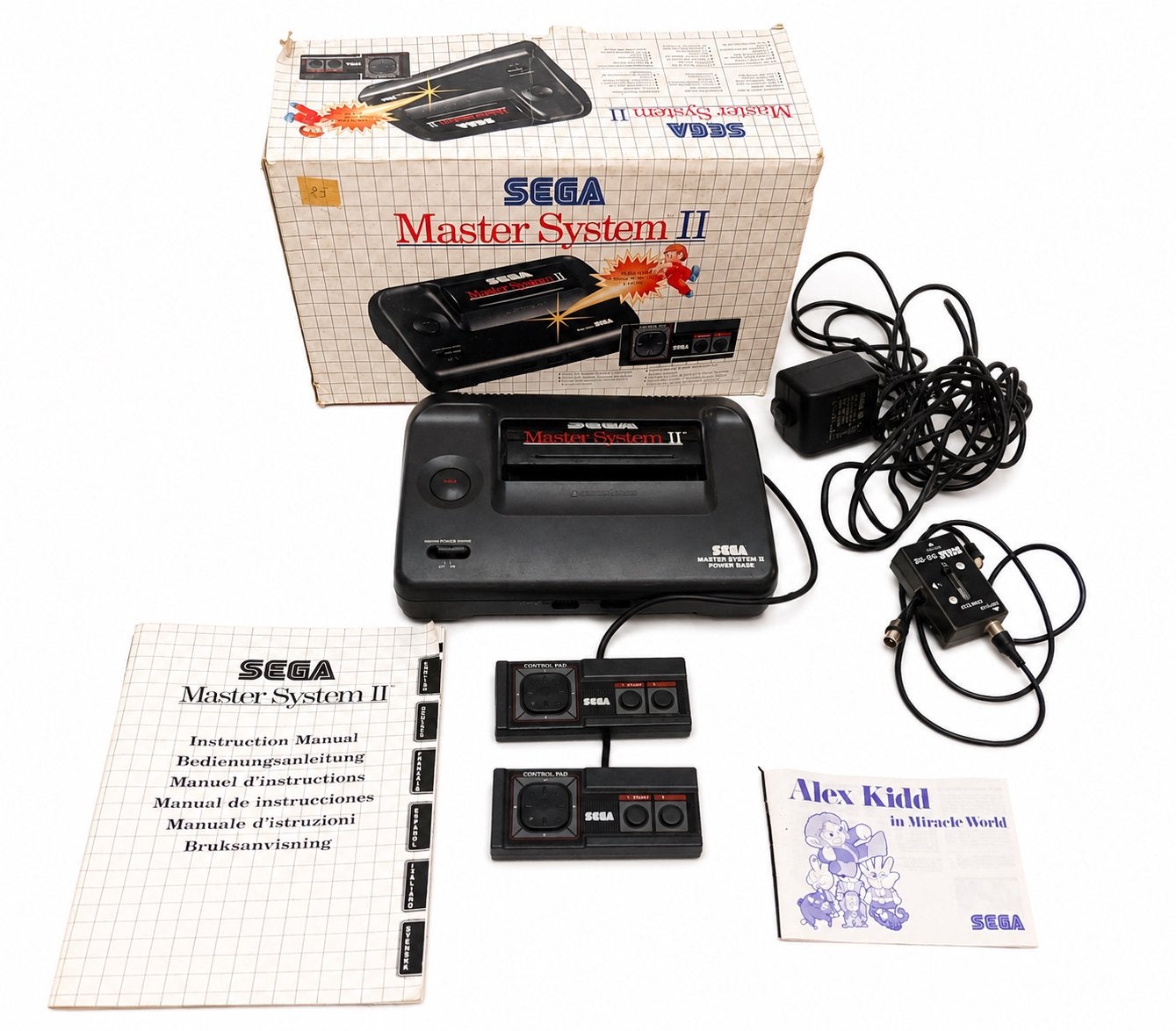 Sega Master System II compleet in doos, Games en Spelcomputers, Spelcomputers | Sega, Ophalen, Zo goed als nieuw, Master System