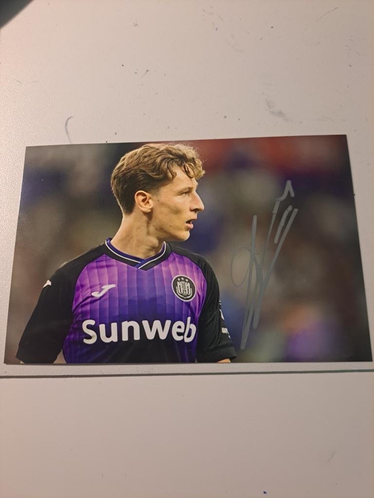 Gesigneerde foto Yari Verschaeren, Verzamelen, Ophalen of Verzenden, Nieuw