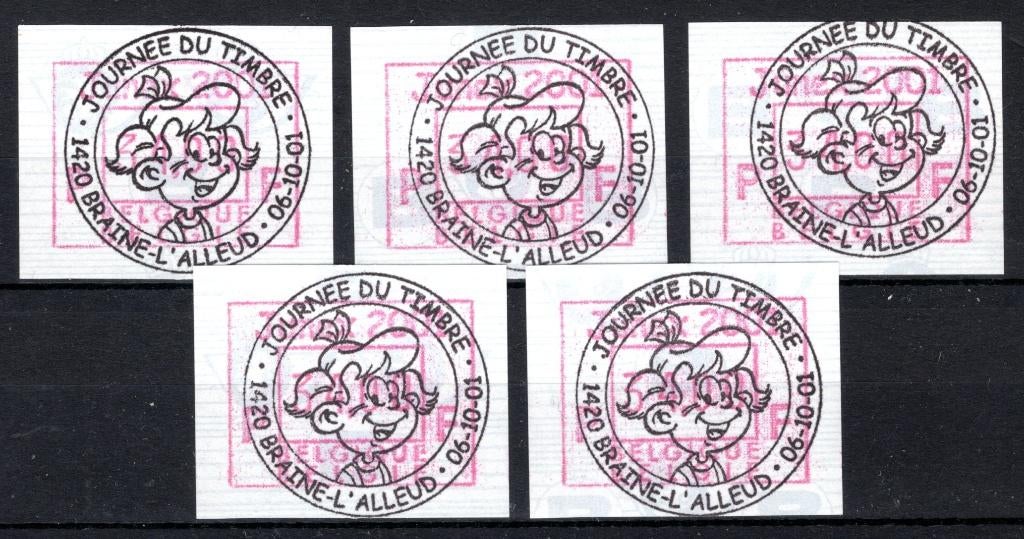 ATM 106 FDC 2001 - Junex 34 Fr., Neuf, Enlèvement ou Envoi, Affranchi, Oblitération 1er jour