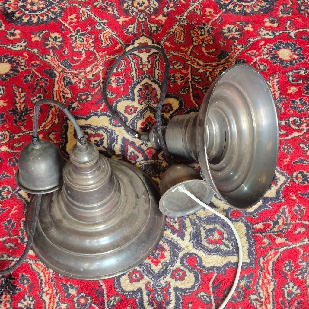 2 x hanglamp, Enlèvement, Métal