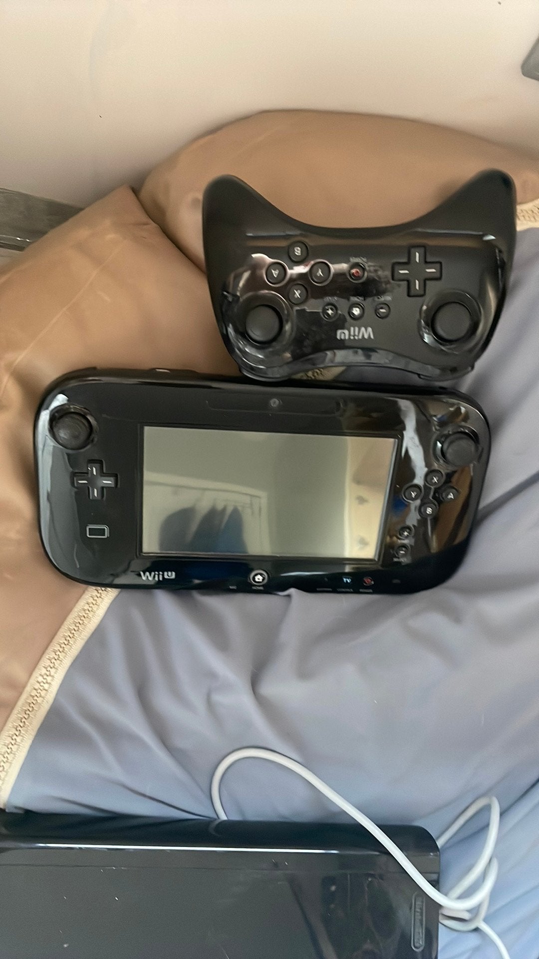 Wii u, Games en Spelcomputers, Spelcomputers | Nintendo Wii U, Ophalen, Gebruikt, Met 1 controller, Met games