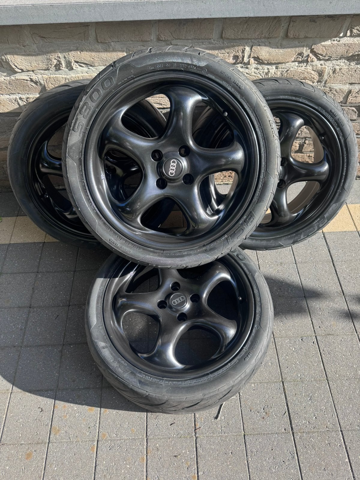 4x108 7Jx17 audi 80/90/100/cabriolet/Porsche 924 velgen, Autos : Pièces & Accessoires, Enlèvement ou Envoi, 17 pouces, Pneu(s)