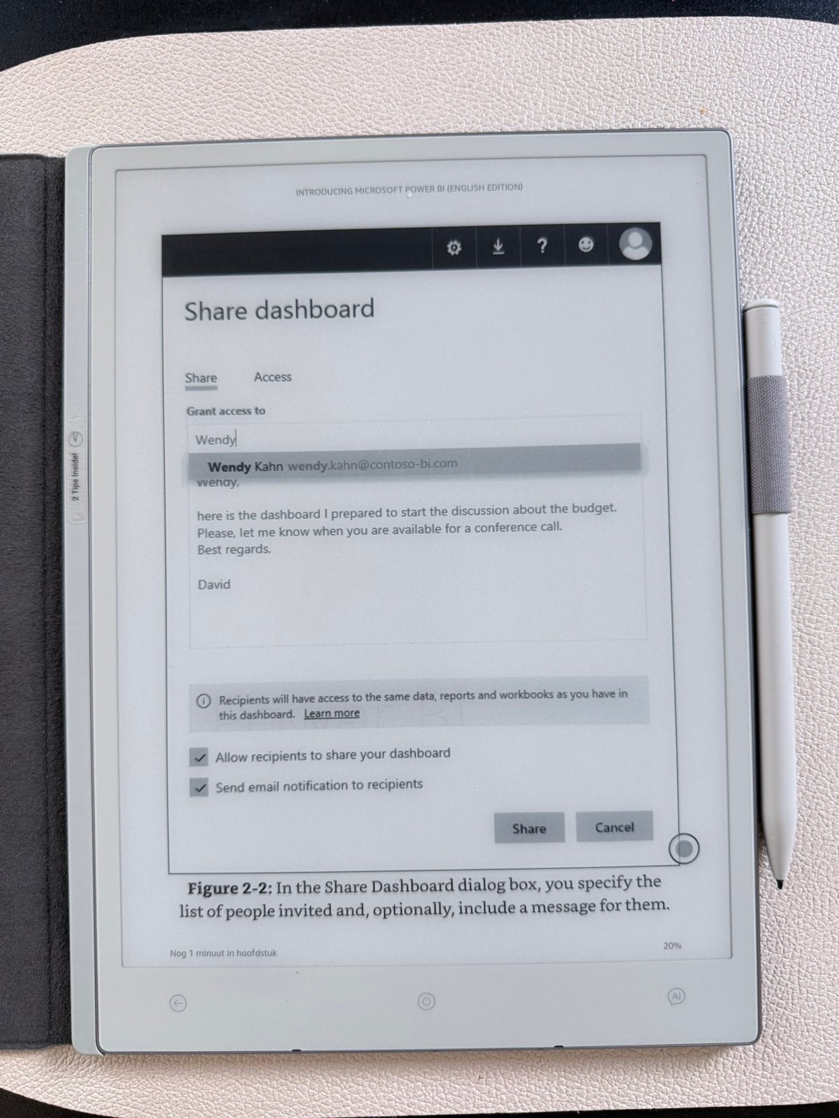 E-inkt ViWoods Ai paper grootste model, Computers en Software, Ophalen, Zo goed als nieuw