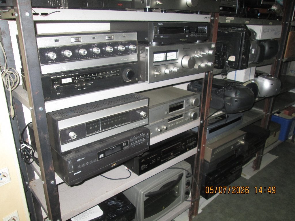 Groot lot audio-materiaal vr spotprijs, TV, Hi-fi & Vidéo, Amplificateurs & Ampli-syntoniseurs, Enlèvement, Stéréo