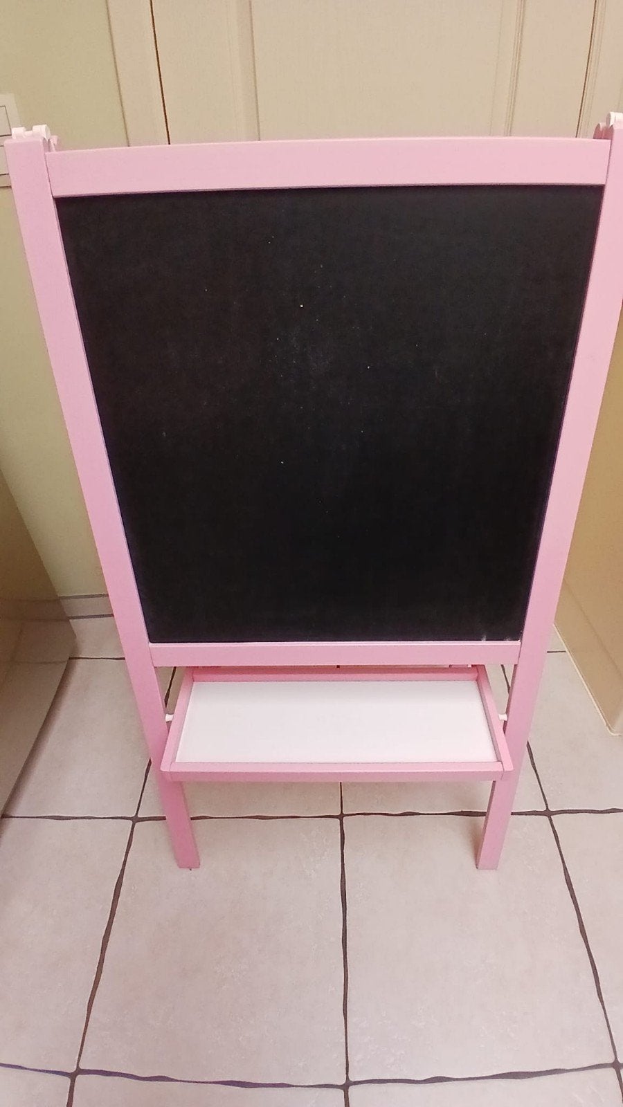 Krijtbord voor kinderen, Ophalen
