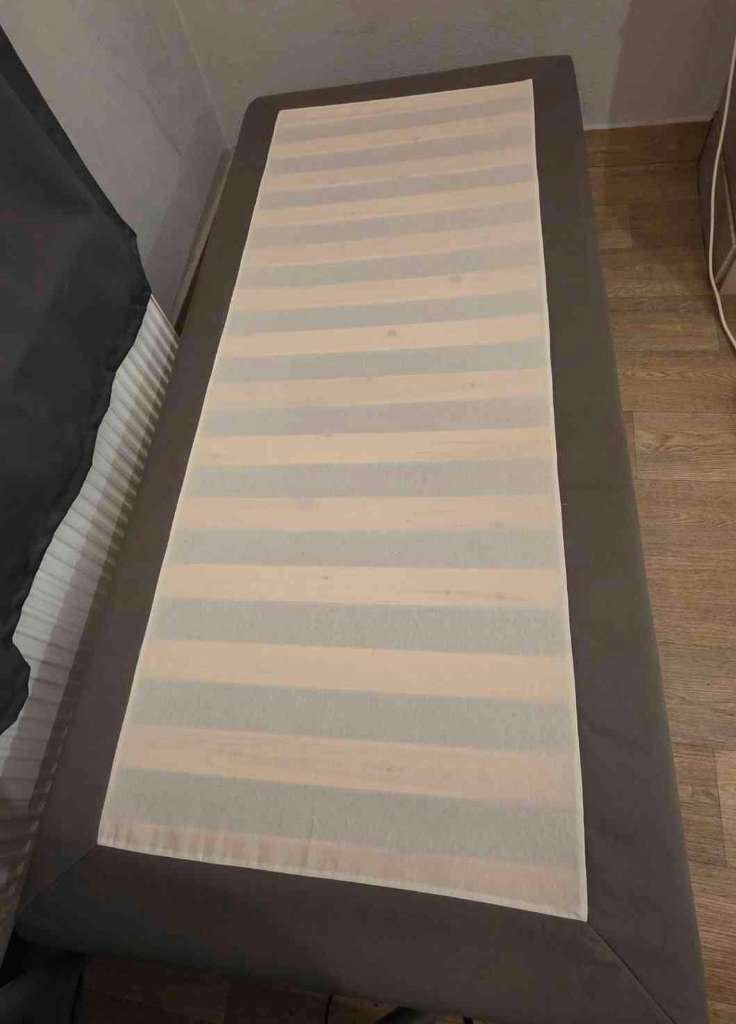 lit sommier tapisser Lyngor 90x200, 90 cm, Une personne, Enlèvement, Utilisé