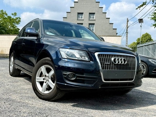 Audi Q5 2.0Tfsi Quattro Pack Sport Euro5 Benzine, Auto's, Audi, 1995 cc, 4 cilinders, Blauw, Leder