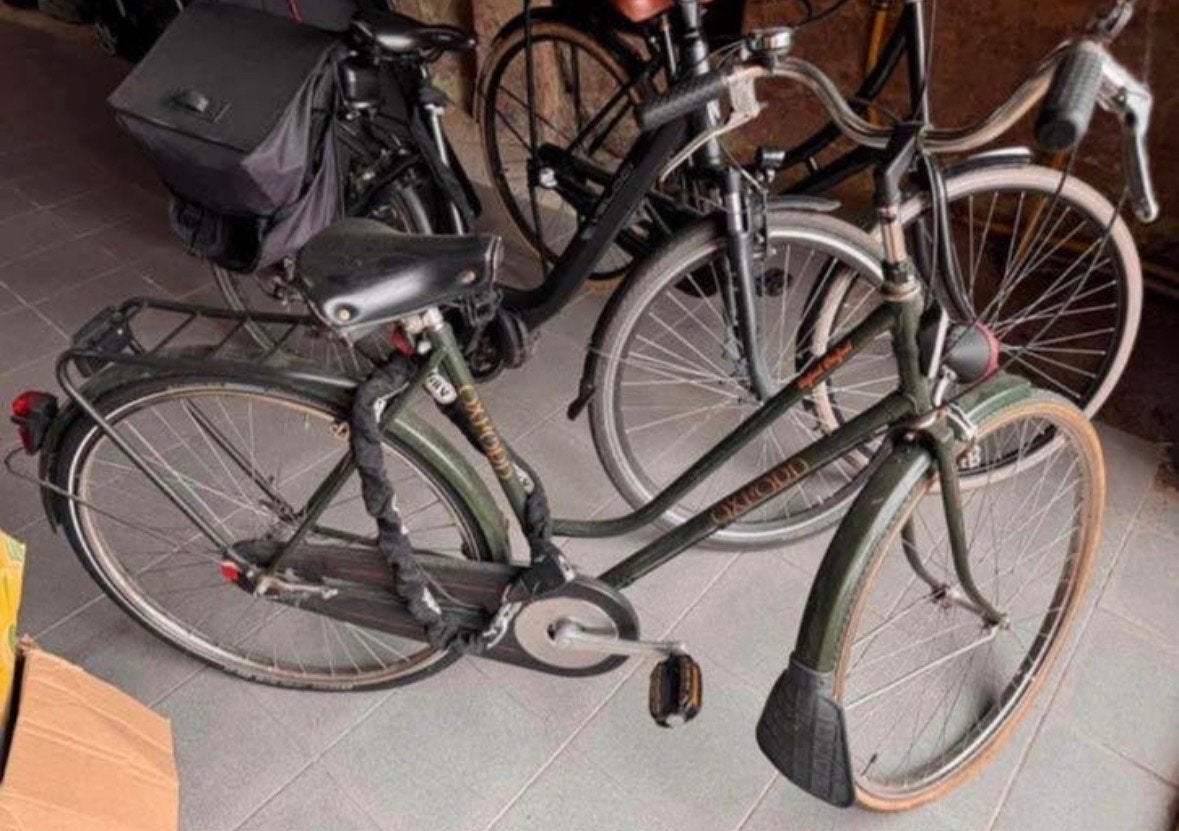 Groene Oxford fiets, Ophalen, Zo goed als nieuw