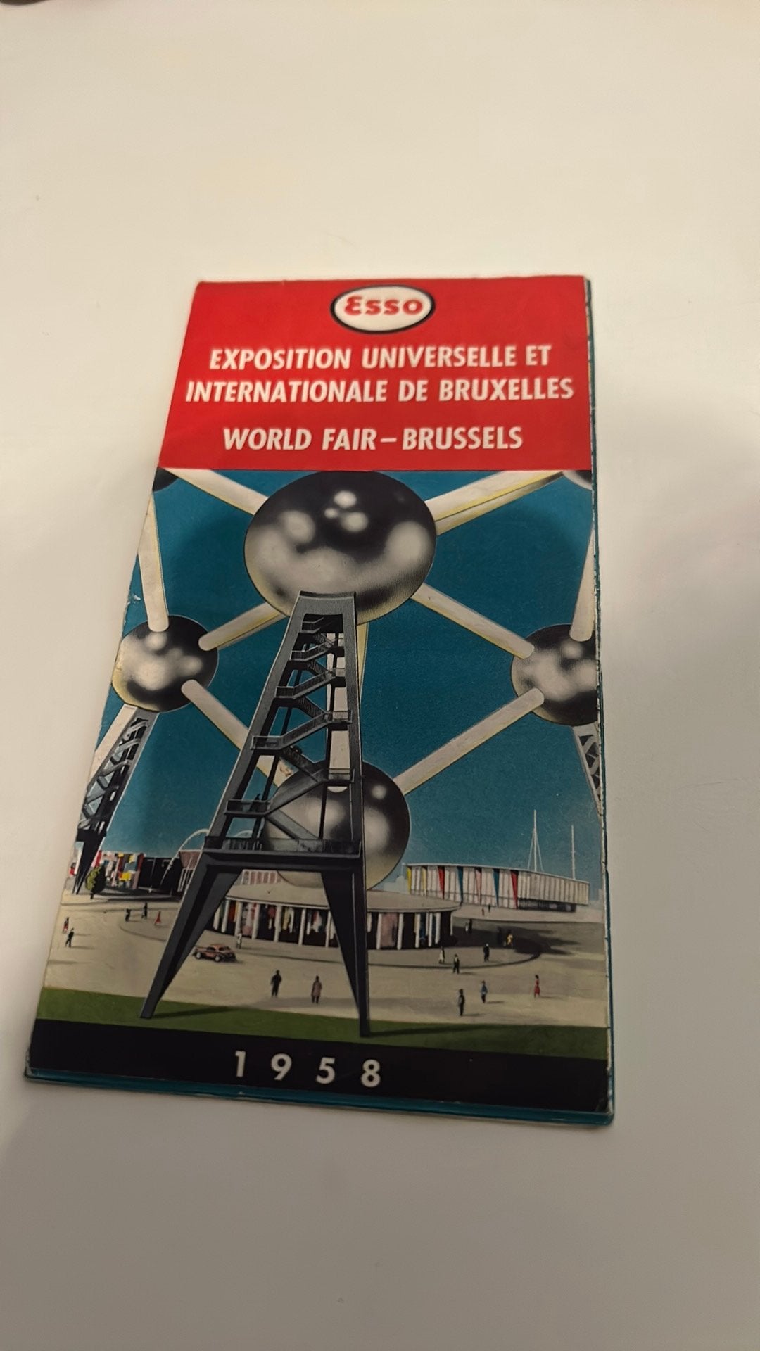 Exposition universelle 58 - plan, Antiquités & Art, Enlèvement ou Envoi