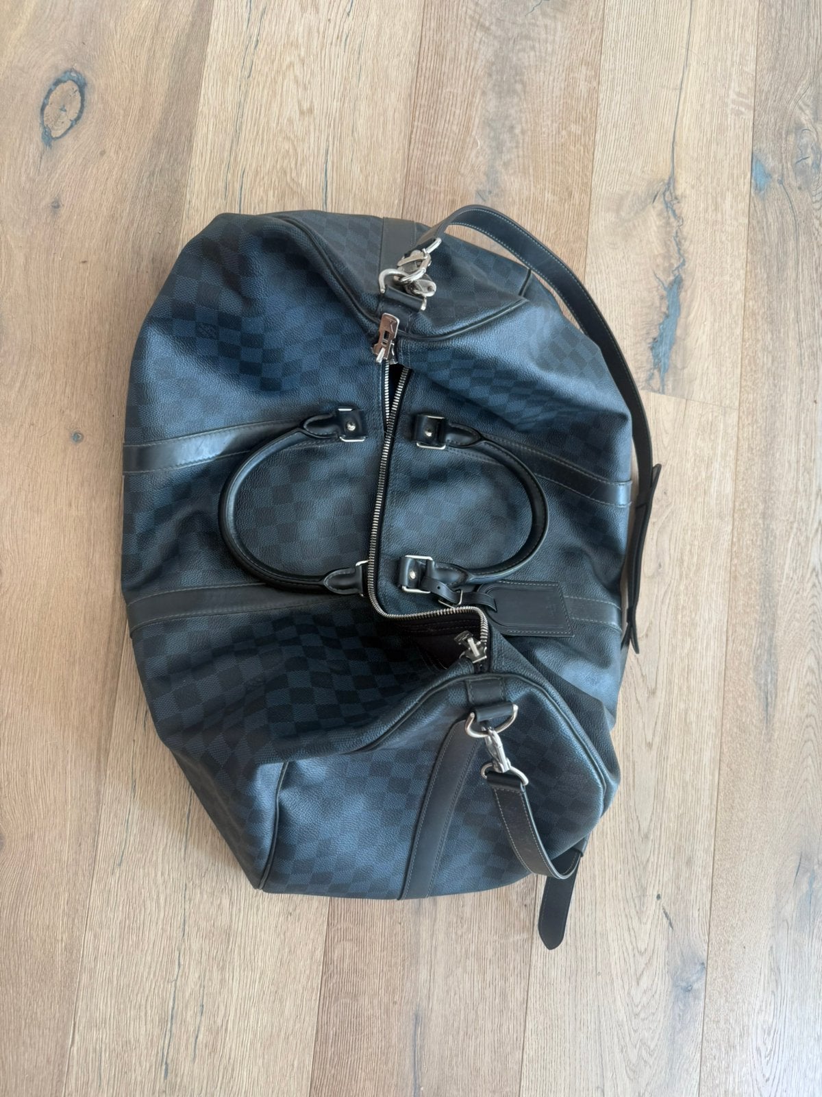 Louis vuitton keepall bandouliere 55, Ophalen of Verzenden, Gebruikt, Overige kleuren