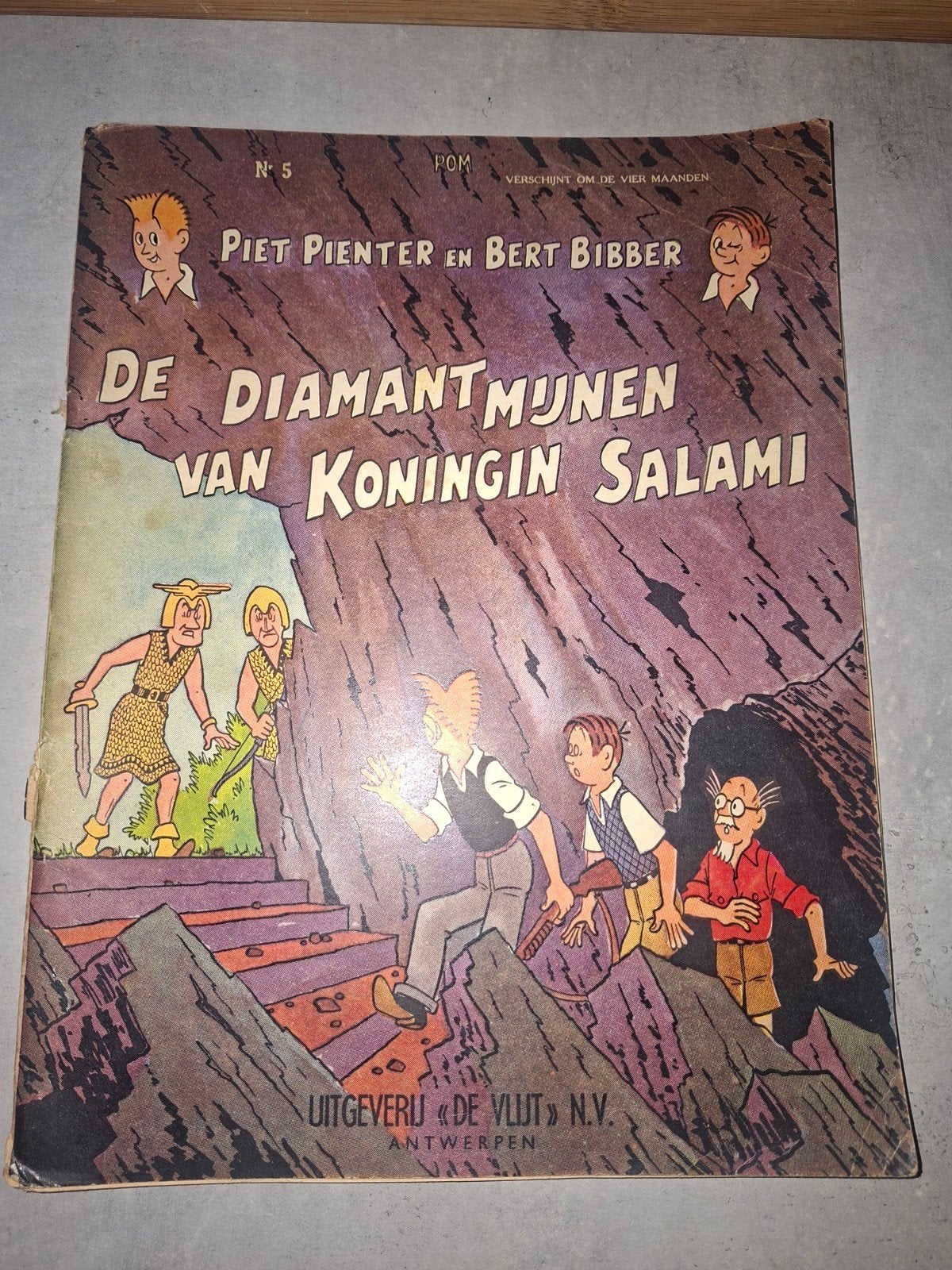 de dimante mijnen  van koning salami nr5, Enlèvement ou Envoi