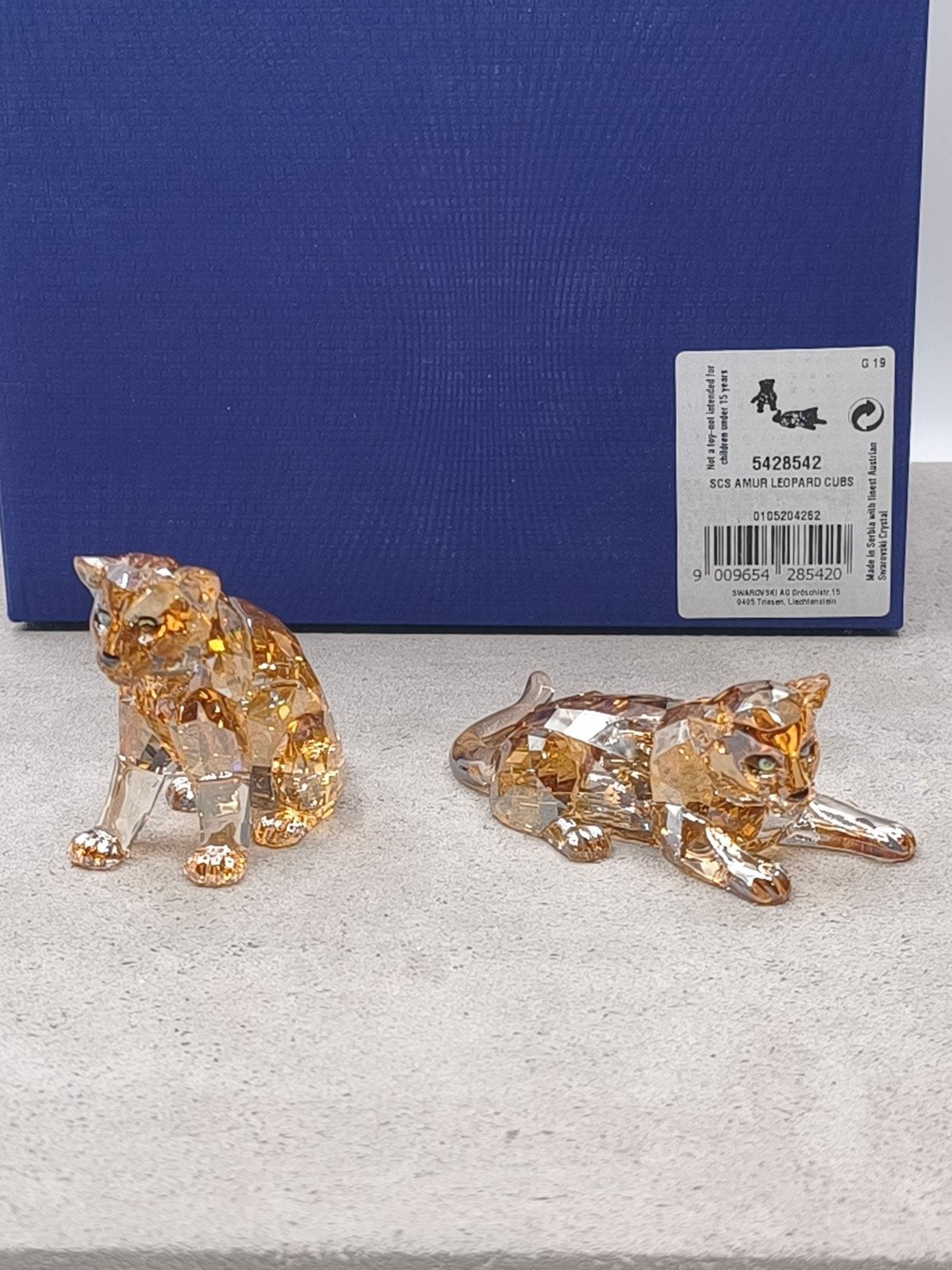 Swarovski SCS Amoerluipaard jongen., Verzamelen, Ophalen of Verzenden