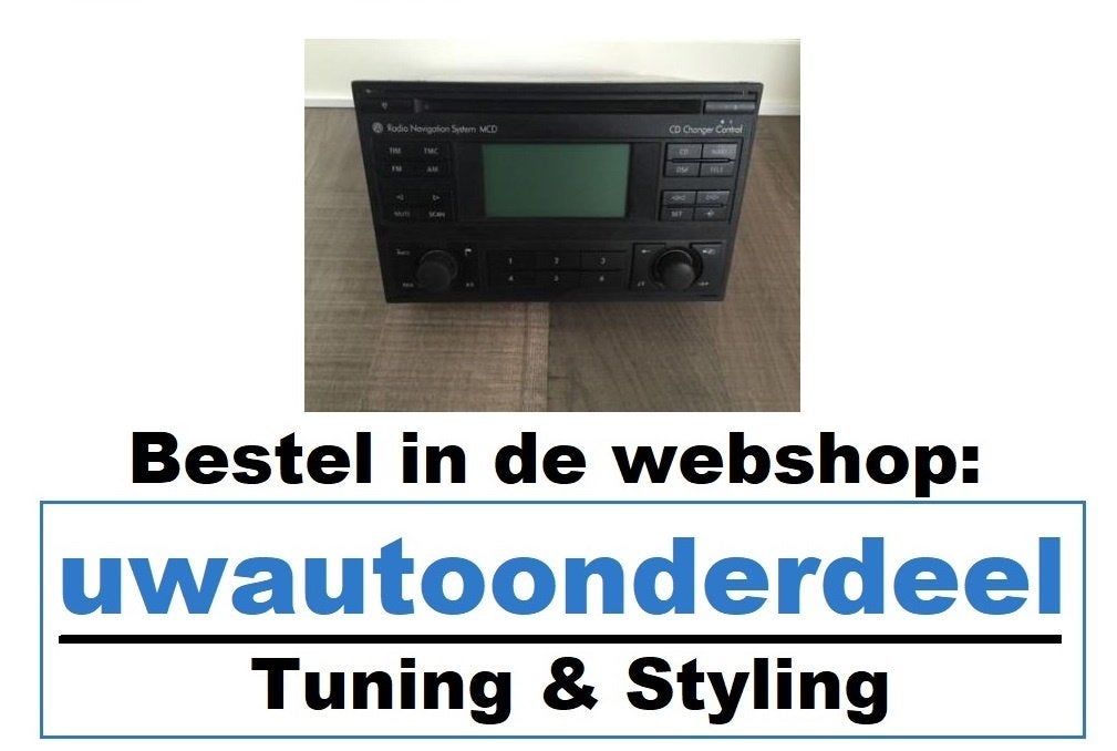 Vw MCD navigatie Polo lupo passat bora sharan Golf 4 Tdi T5, Envoi