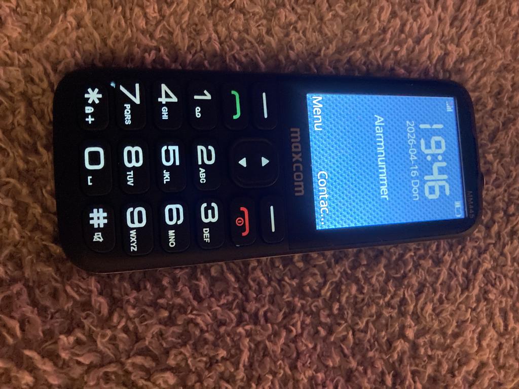 senioren gsm, Telecommunicatie, Ophalen, Zo goed als nieuw
