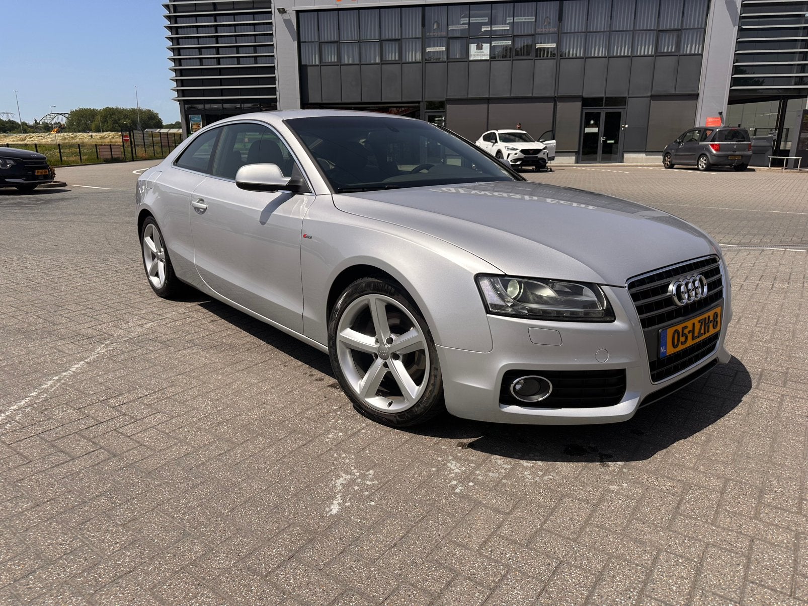 Mooie Youngtimer A5 coupe PRO LINE S TFSI CARPLAY LEER 160pk, Auto's, Zwart, Particulier, Apple Carplay, Te koop